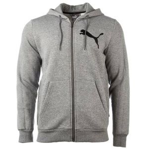 Men’s Puma Zip-Up Hooded Sweatshirt Size Large